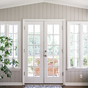 Bright White Windows Zoom Background For Video Calls, Home Office Virtual Background, Realistic Zoom Meeting Backdrop, Microsoft Teams