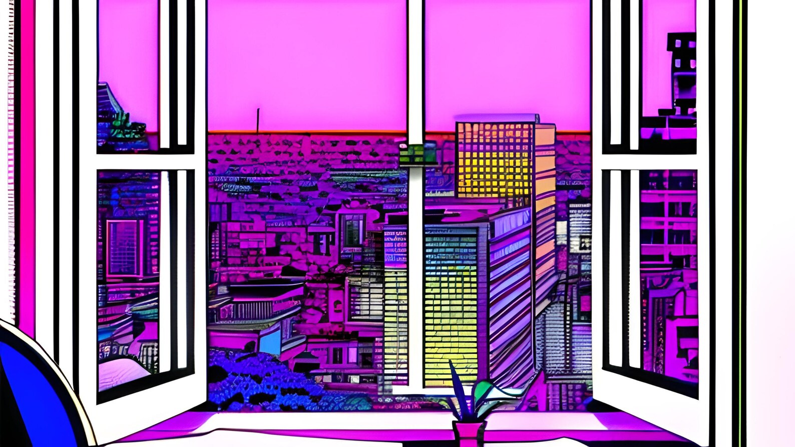 Purple Zoom Background , Zoom Meeting Background, Animated Background