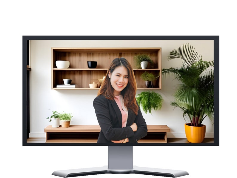 Zoom Background, Work From Home Virtual Background, MS Teams Backdrop