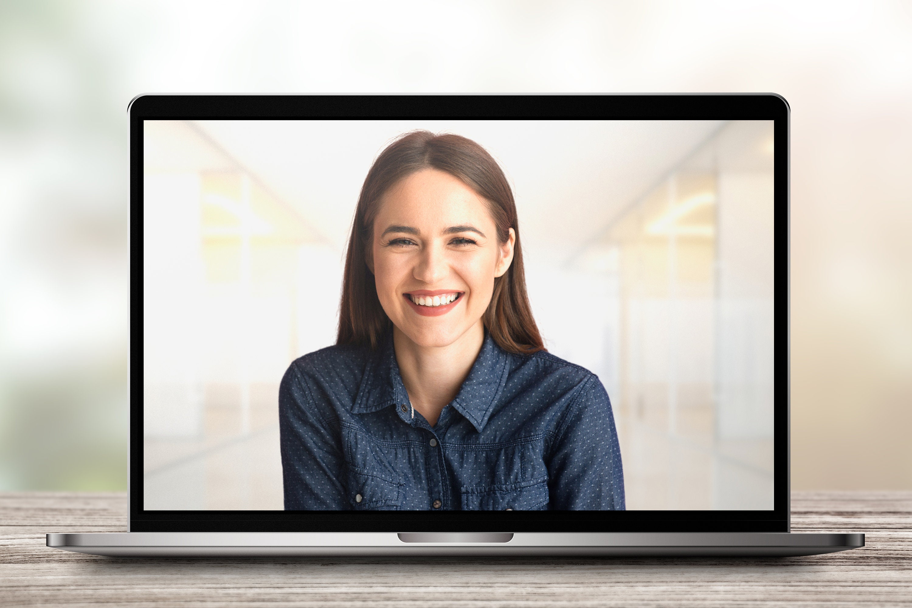 Blurred Background Zoom Meeting, Blurry Lights Virtual Background, Home