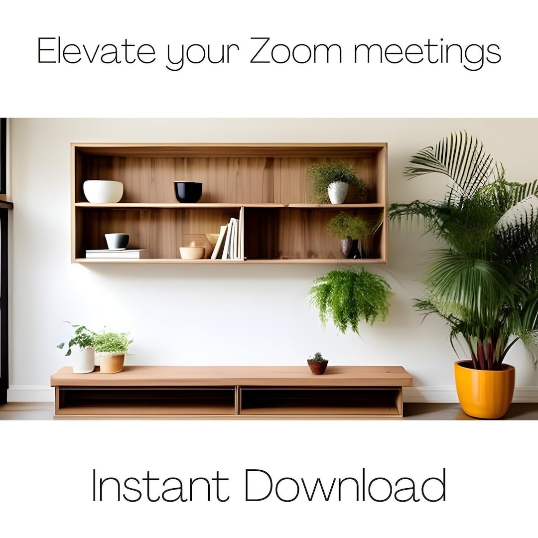 Zoom Background, Work From Home Virtual Background, MS Teams Backdrop, Digital Download