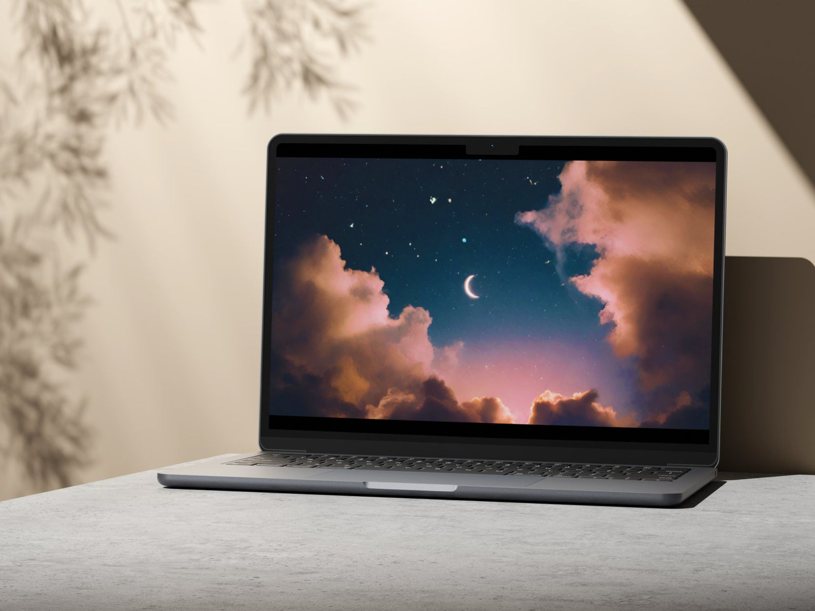 Virtual Zoom Background Sky, Modern Microsoft Teams Digital Backdrop ...