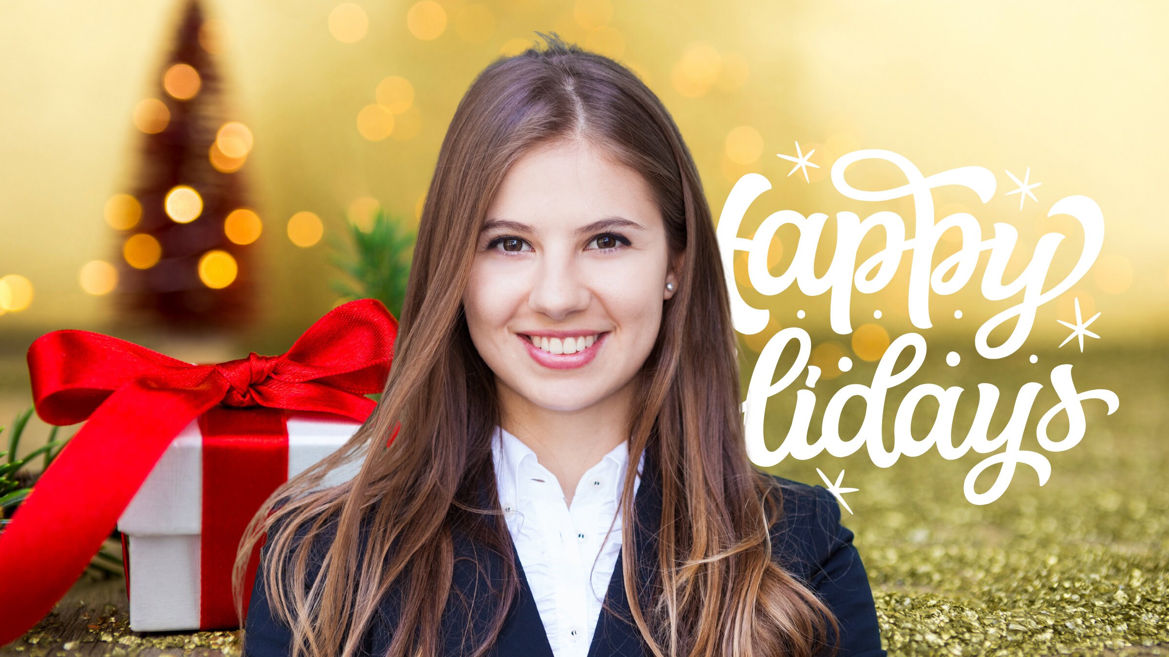 Zoom Christmas Backgrounds, Digital Holiday Backdrop, Home Office