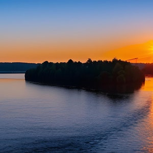 Sunset Zoom Background, Photography Backdrop, Work from Home Office Backdrop, Landscape Scene, MS Teams Digital Download Virtual Background,