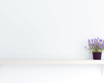 White Plain Wall Home Office Virtual Background, Professional Zoom Meeting Backdrop, Bright Microsoft Teams Zoom Instant Digital Download
