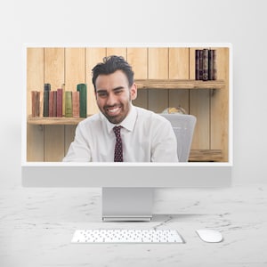 Shelves Virtual Background, Lawyer Zoom Background, Professional Office Background, Plain Zoom Background, Virtual Student Teams Backdrop