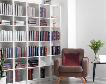 Realistic Home Office Virtual Background, Bookshelf Zoom Backgrounds, Professional Lawyer Backdrop, Zoom Meeting Bookcase Digital Background