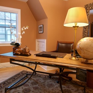 Virtual Zoom Background Home Office, MS Teams Digital Download Virtual Background, Realistic Home Backdrop, Plain Background Zoom Office