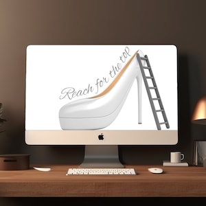Woman Entrepreneur Zoom Background, Inspirational Virtual Background, Zoom Meeting Backdrop for CEO, Home Office Microsoft Teams Background
