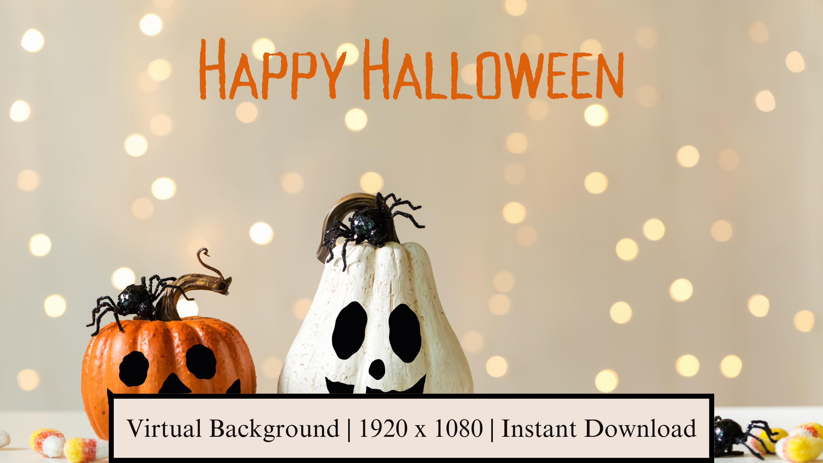 Bright Holiday Background, Zoom Halloween Background, MS Team