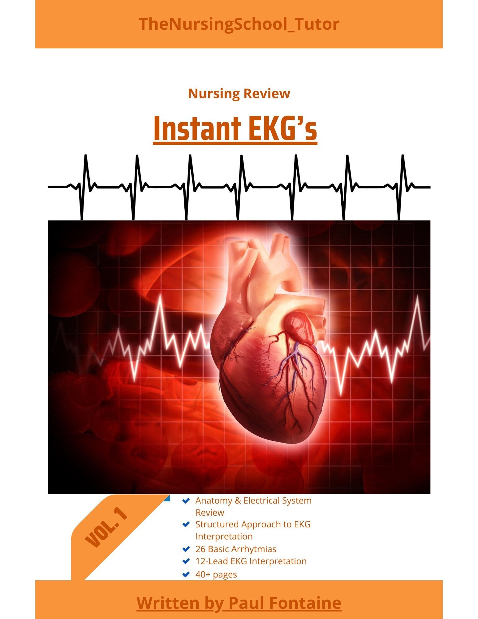 Instant Ekg's: EKG Nursing Bundle Digital - Etsy