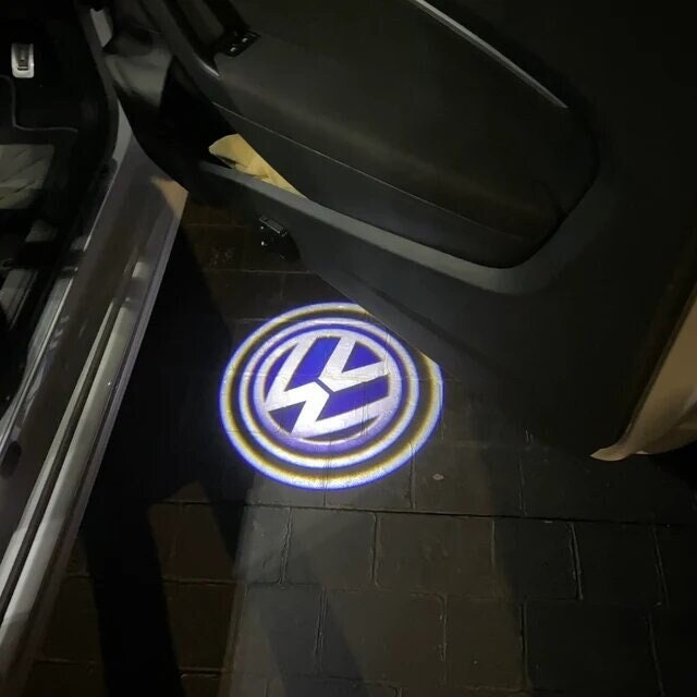 Vw golf on sale door light projector