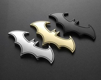 BAT Emblem 3D Metal Badge - Stylish Logo Sticker Decal for Car Tuning & Customization