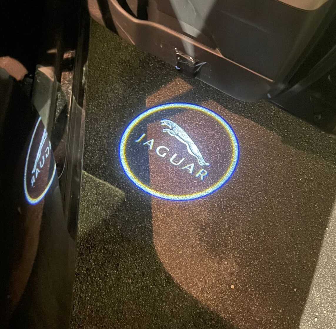 4 Stück Autotürlicht Logo Led Autolicht Logo 3d Geist Courtesy