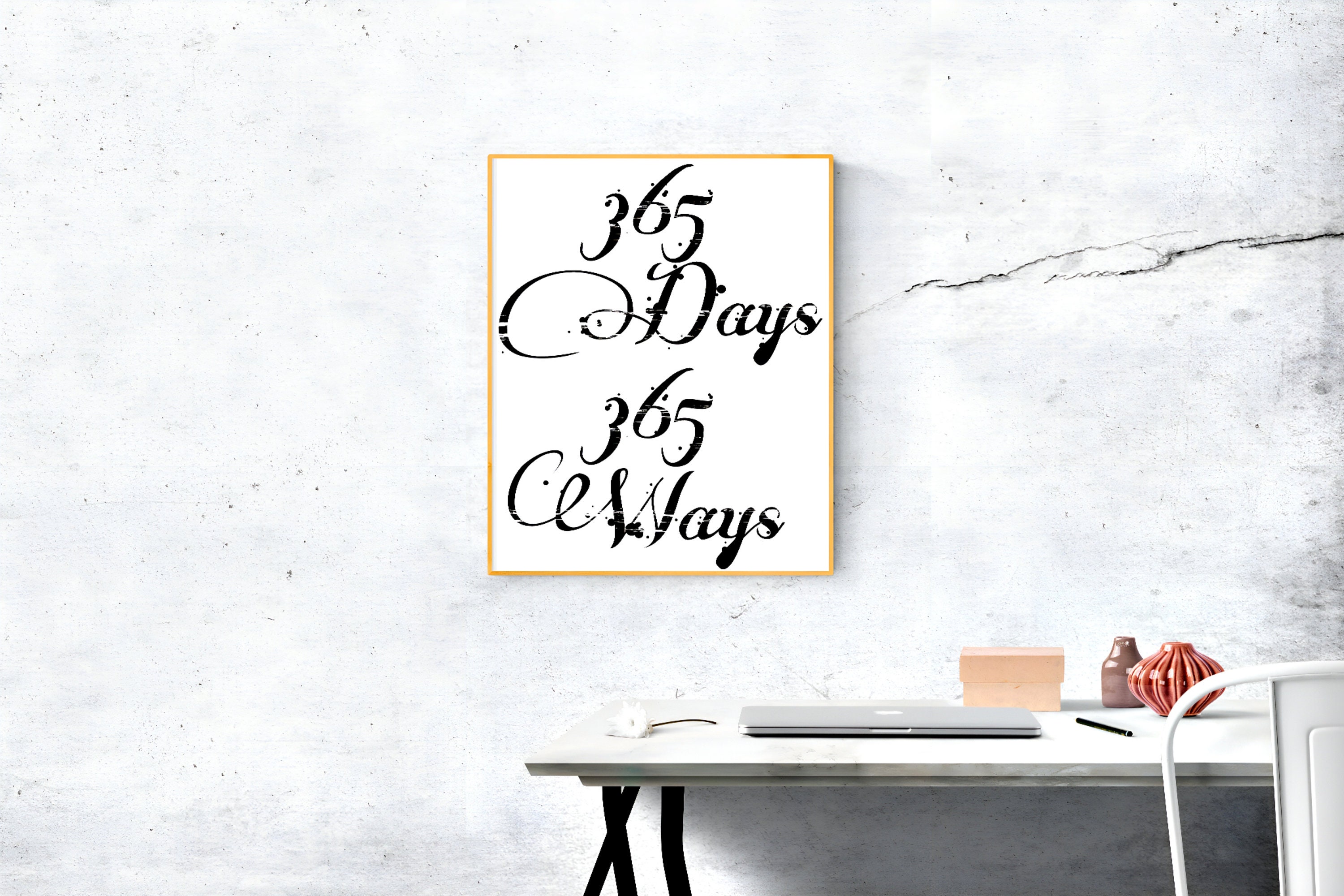 Motivational Quotes Frame Etsy