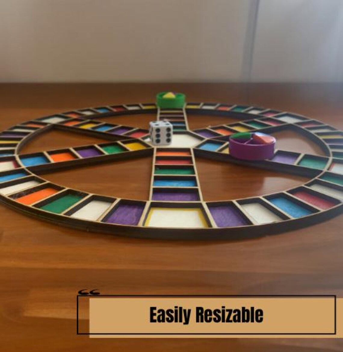 Trivial Pursuit Board SVG File - Etsy