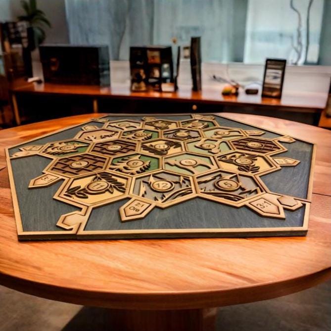 Wooden catan board - Etsy 日本