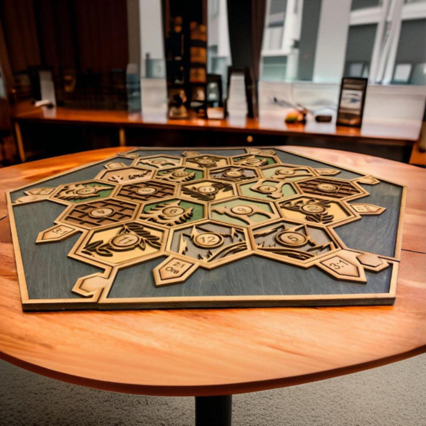 カタン　海外製木製セット カタン 海外製木製セット カタンの開拓者 15周年記念限定版 & カタン