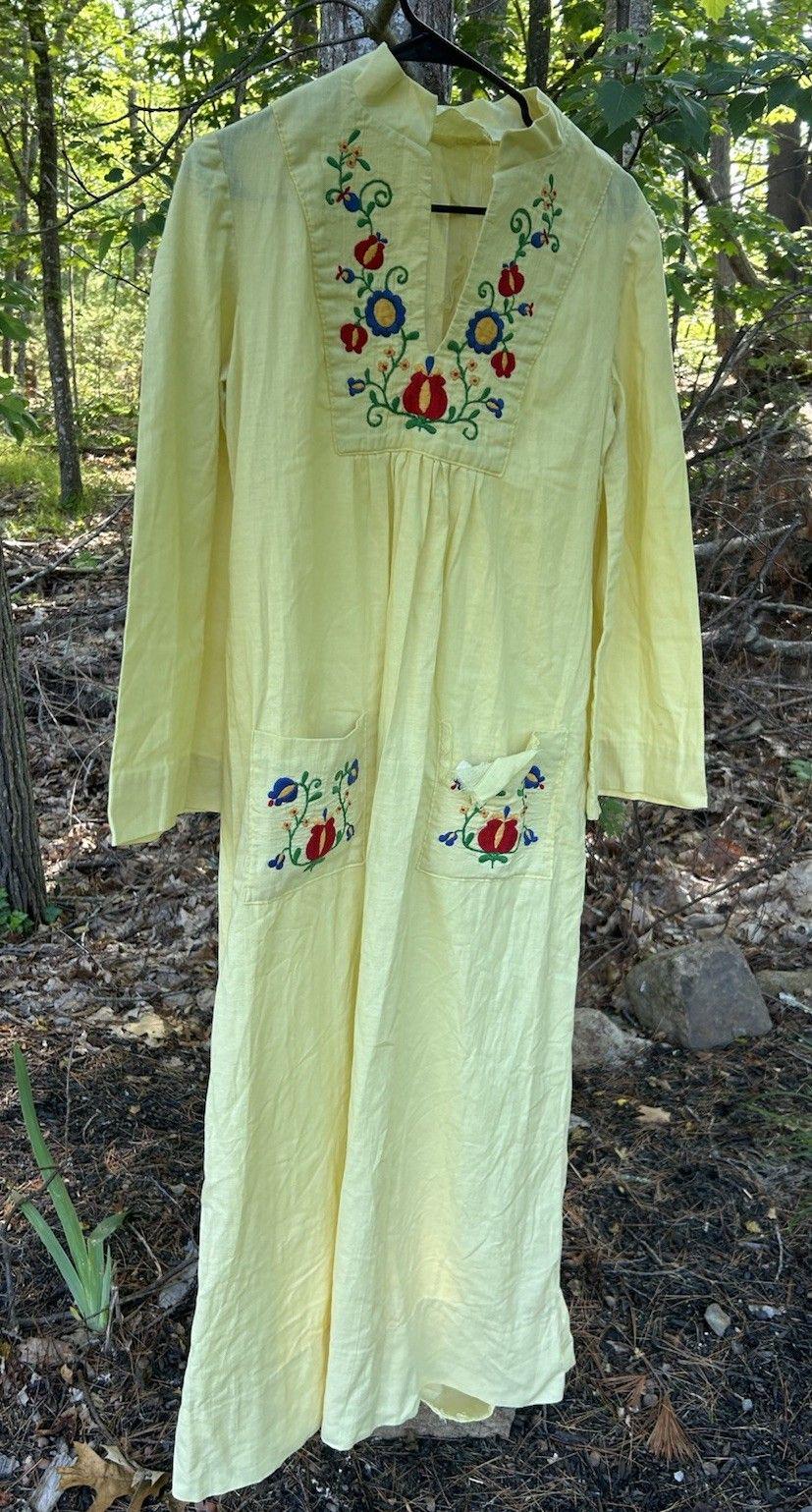Embroidered Gauze Dress - Etsy