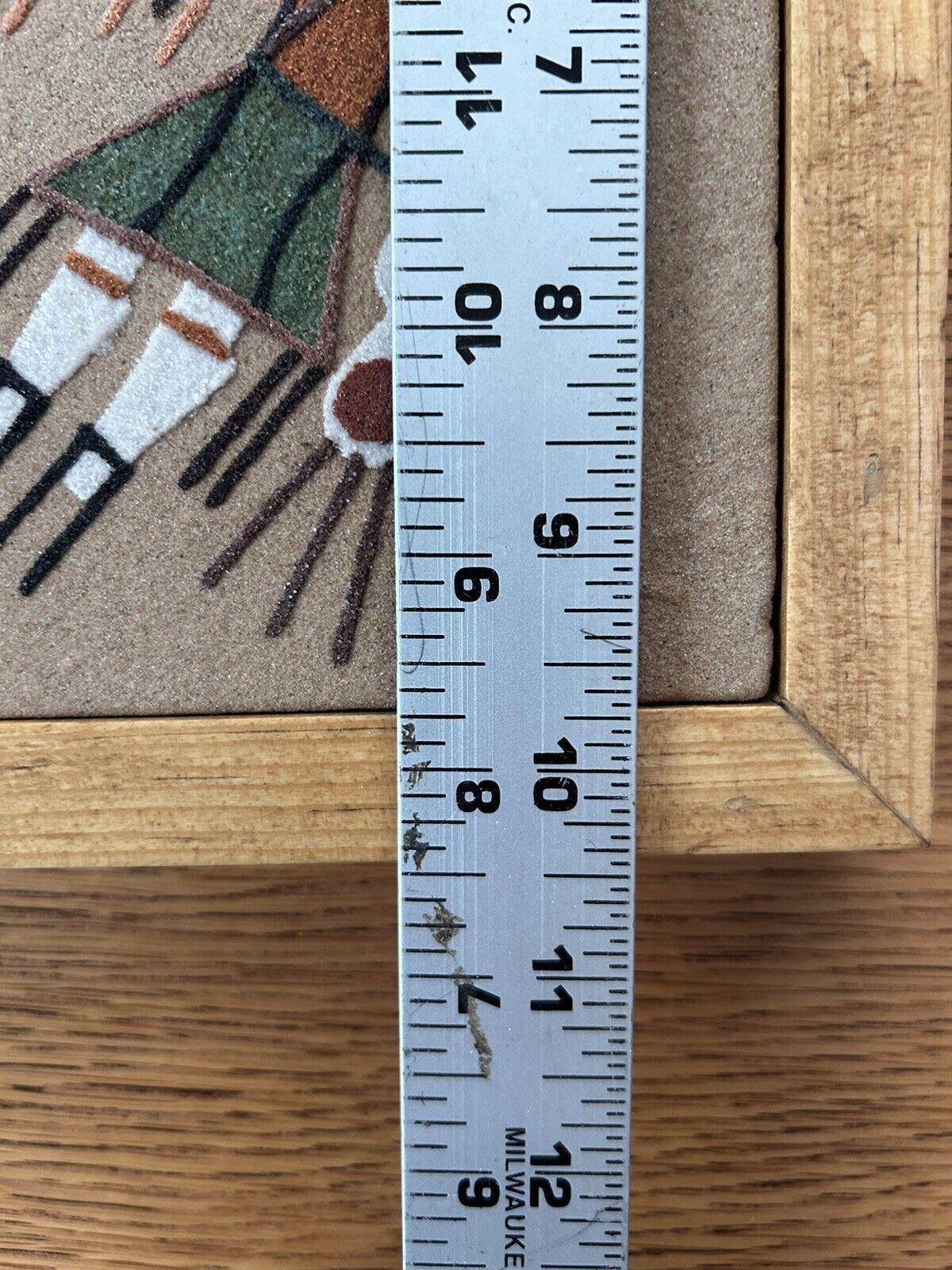 VTG ナバホ サンドアート ペインティング レインボー セレモニー 6.5