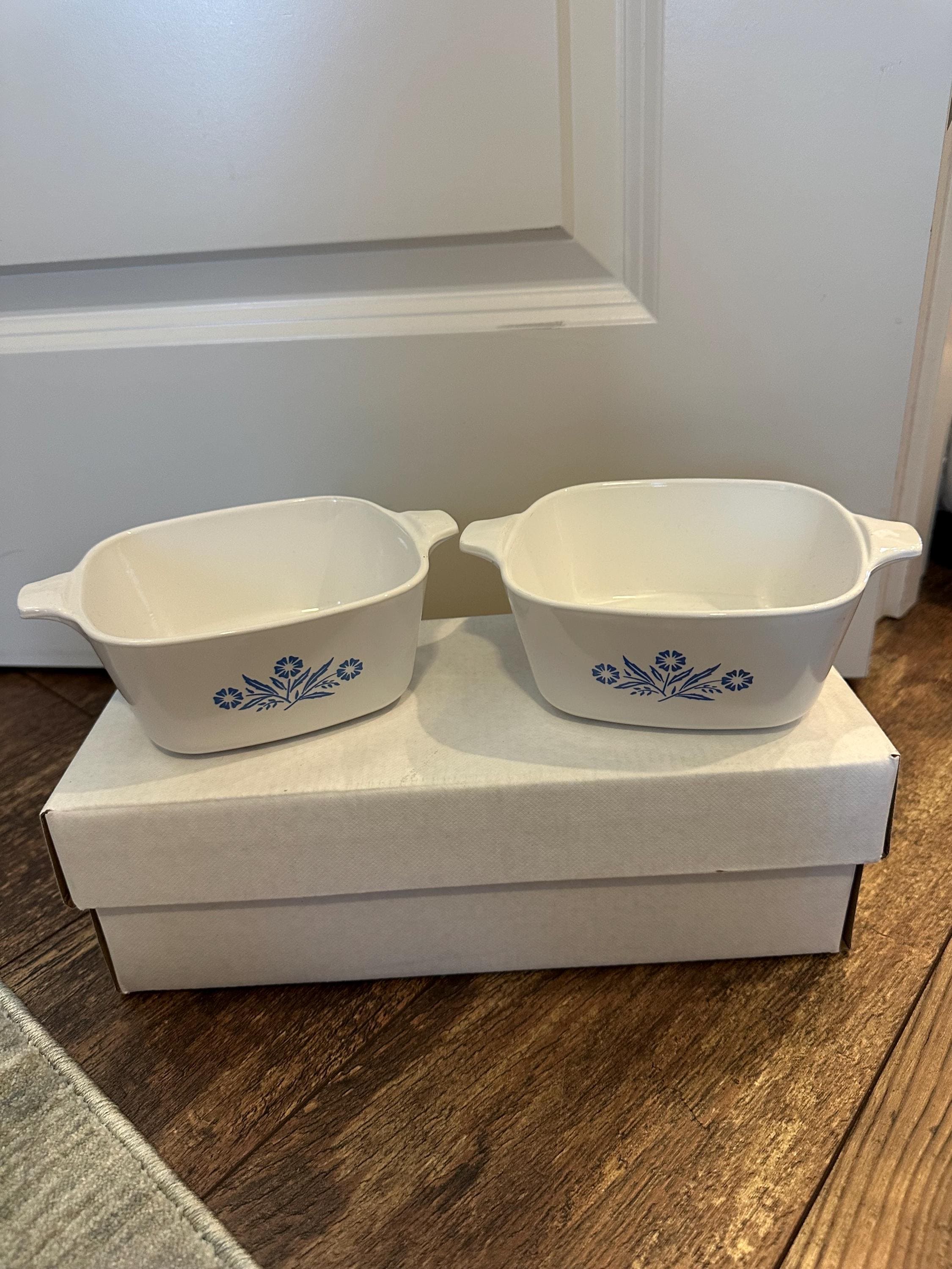 CORNING WARE フライパン 2点セット（蓋含めて全4ピース） Amazon.com: Corning Ware White Coupe Grab It / No Lid ( 5 1