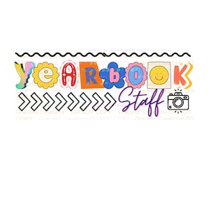 Yearbook Staff Digital Download