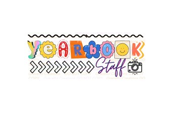 Yearbook Staff Digital Download