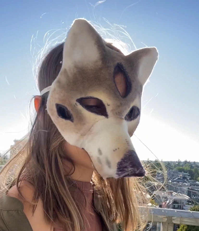 Therian wolf mask