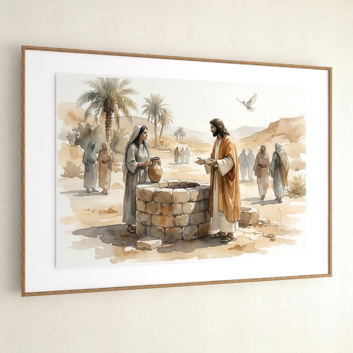 Jesus and the Woman at the Well – Samaritan Woman, Living Water ...
