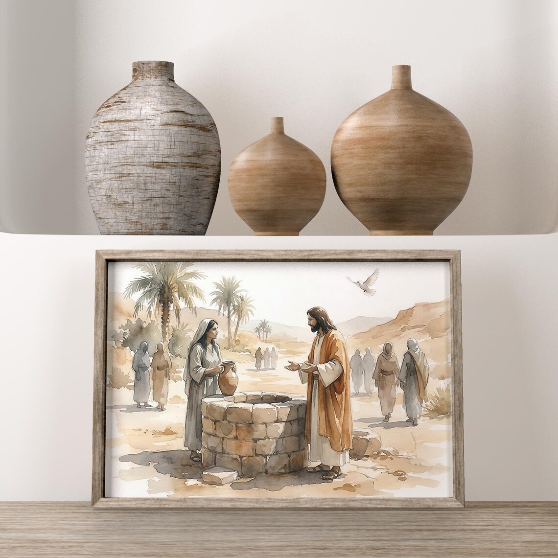 Jesus and the Woman at the Well – Samaritan Woman, Living Water ...