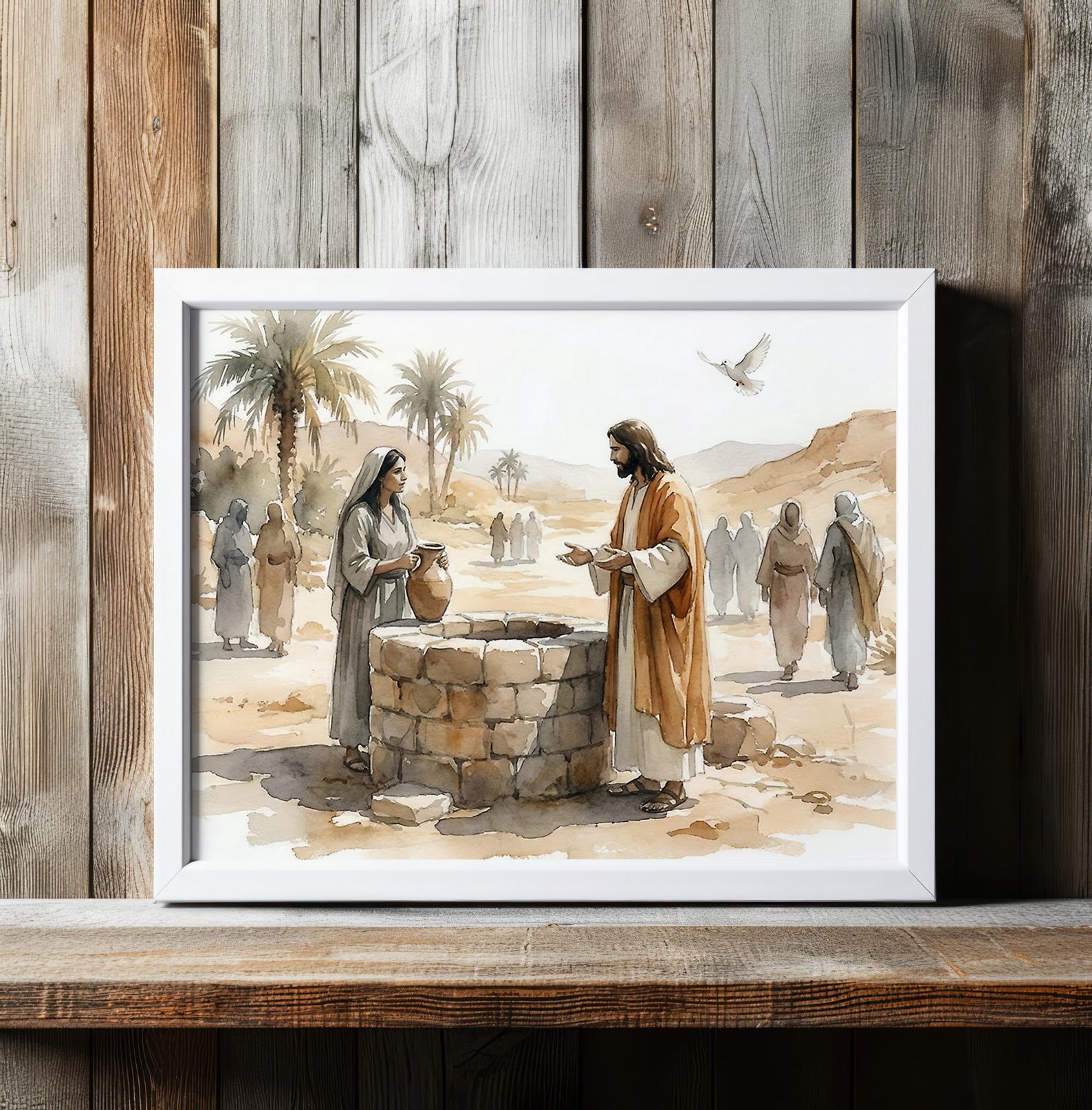 Jesus and the Woman at the Well – Samaritan Woman, Living Water ...