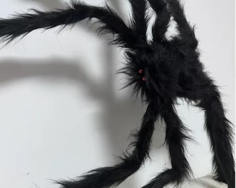 Rakiuty Araignées Effrayantes, Araignée Plastique, Jouet Araignée en Plastique, Jouet Halloween Araignée, Fausse Araignée Noire Halloween, Araignées en Plastique Noir, 8 Pièces Rakiuty Araignées Effrayantes, Araignée Plastique, Jouet Araignée en Plastique, Jouet Halloween Araignée, Fausse Araignée Noire Halloween, Araignées en Plastique Noir, 8 Pièces