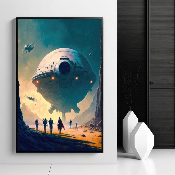 Astronomical Figures: AI-Generated Celestial Art | Digital Print | Wall Decor Prints | Ai Home Decoration Art | Instant Download