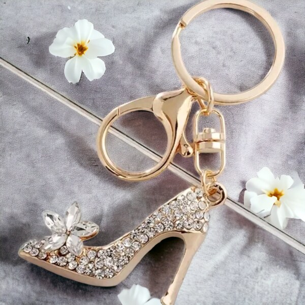 High Heel Charm Keychain, For Key Decoration