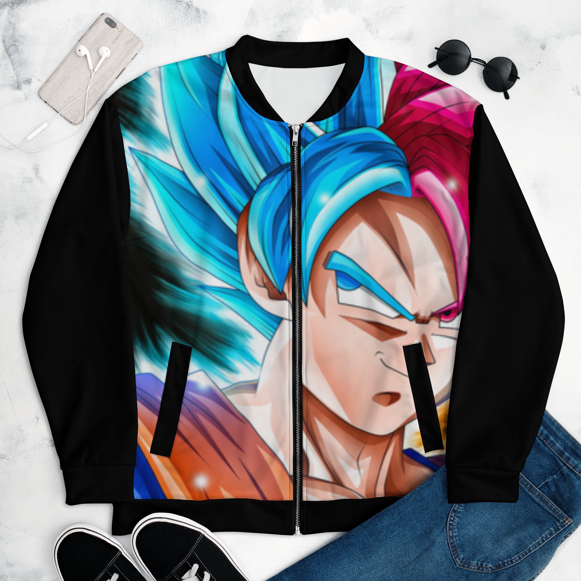 Dragon Ball Z Goku Drip Puffer Jacket Shirt, hoodie, sweater