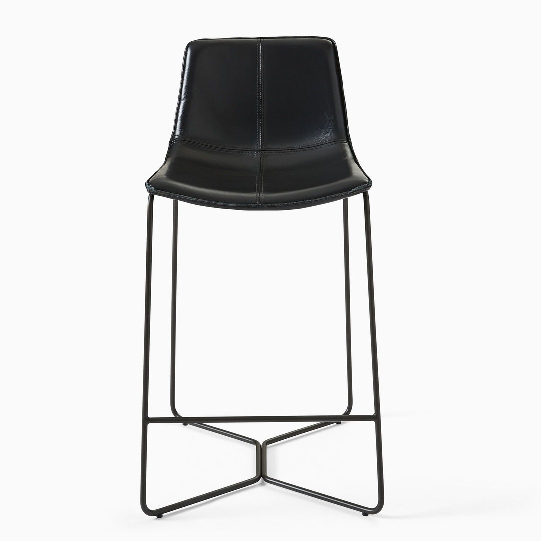 Leather Bar & Counter Stools Etsy