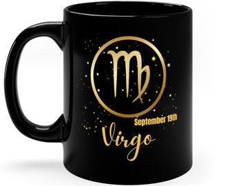 Personalized Virgo Zodiac Mug Astrology Gift Virgo Birthday Christmas Gift Horoscope Mug Birth Sign Star Sign Gift