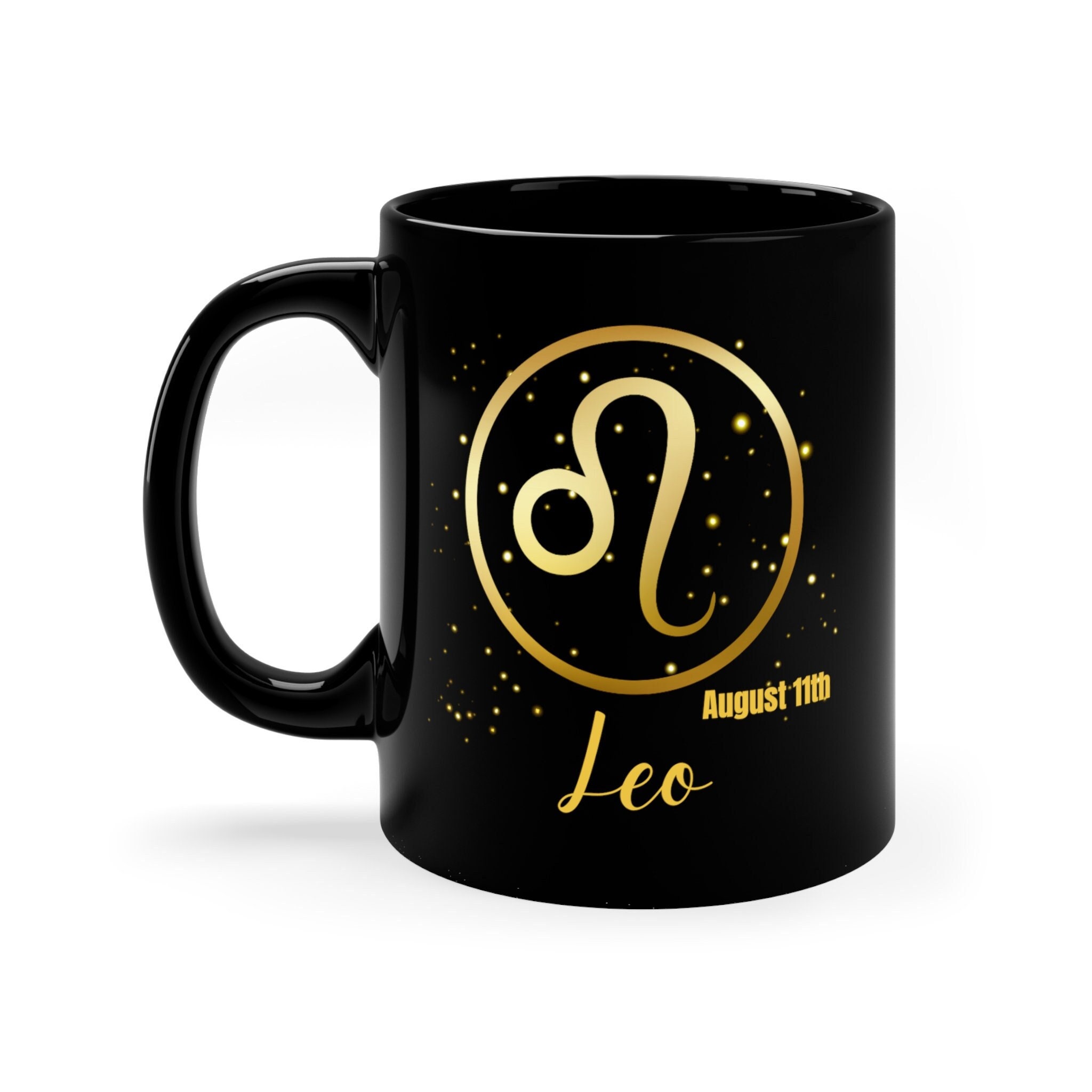 Personalized Leo Zodiac Mug Astrology Gift Leo Birthday Christmas Gift Horoscope Mug Star Sign Mug Birth Sign Gift