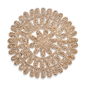 Rattan Placemat, Rattan Charger Plates, Handmade Placemat, Table decor