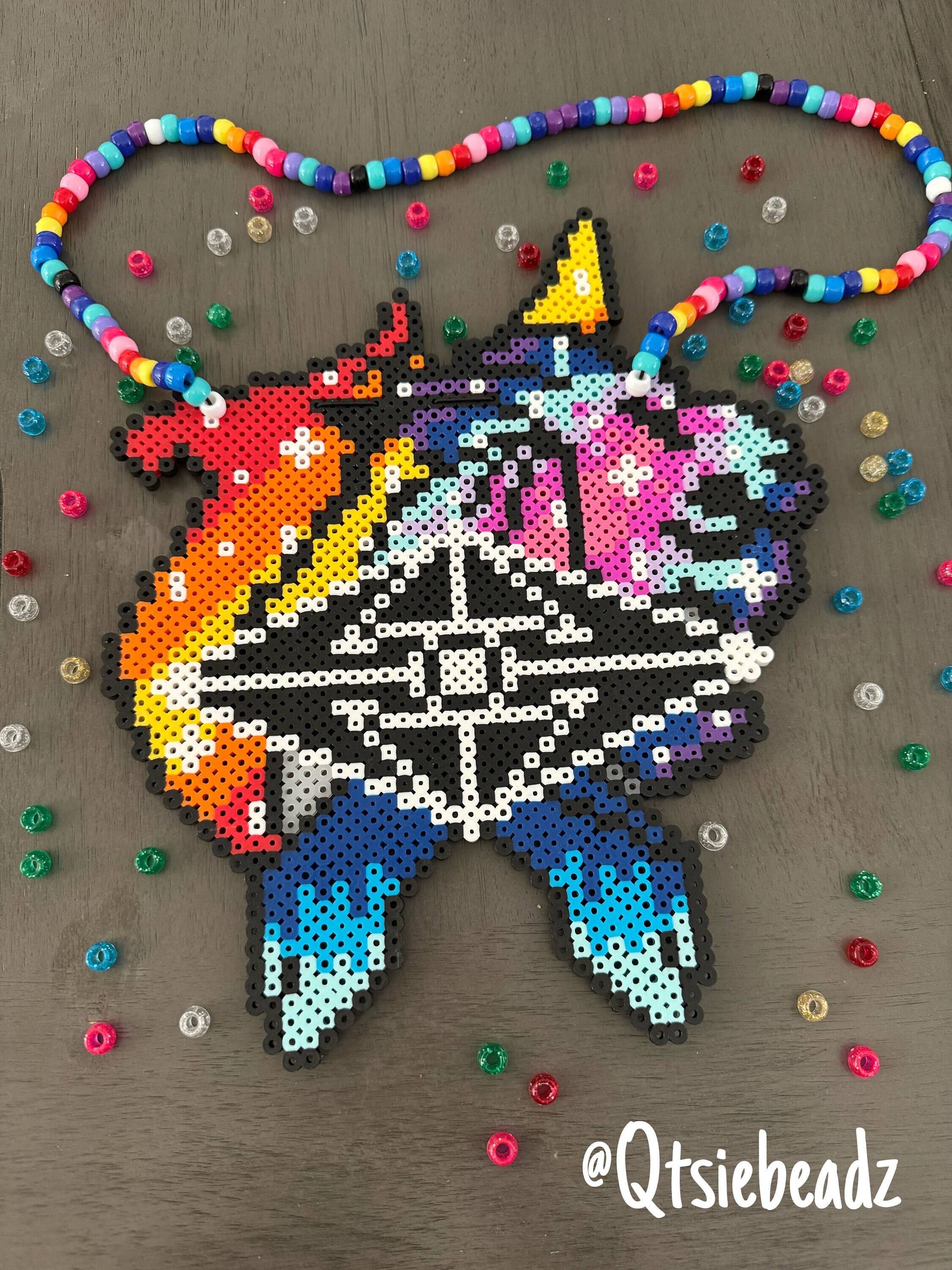 Seven Lions, Illenium, Slander and Excision Mash-up Inspired Perler Beads for Raves, Music Festivals - Etsy Seven Lions, Illenium, Slander and Excision Mash-up Inspired Perler Beads for Raves, Music Festivals - Etsy