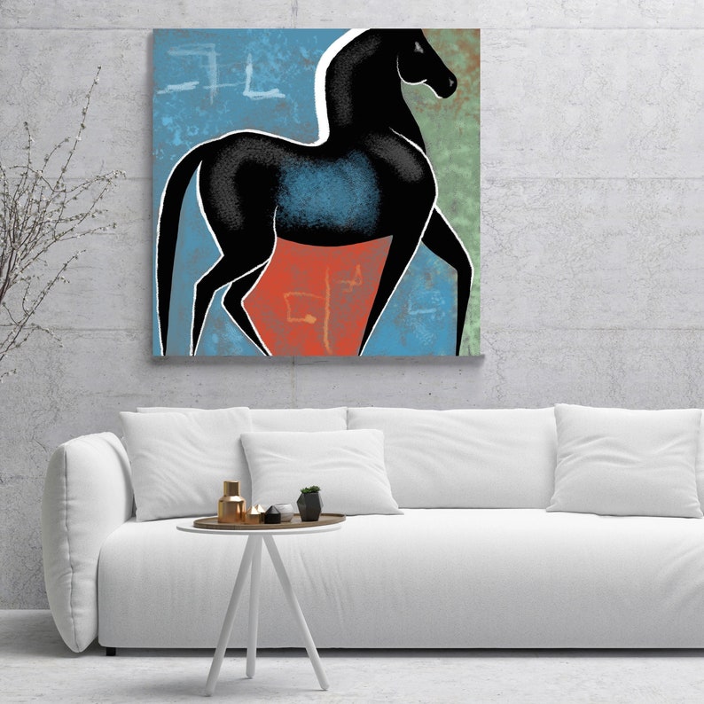 Printable Horse Wall Art, Equine Wall Art Print, Horse Wall Art, Horse