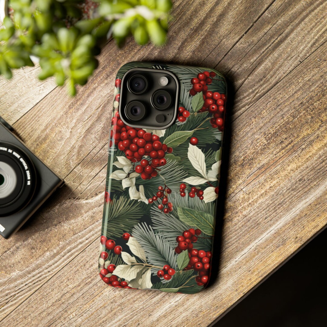 Winter Phone Case, Christmas Phone Case for iPhone 14 Pro, 15 Plus,15
