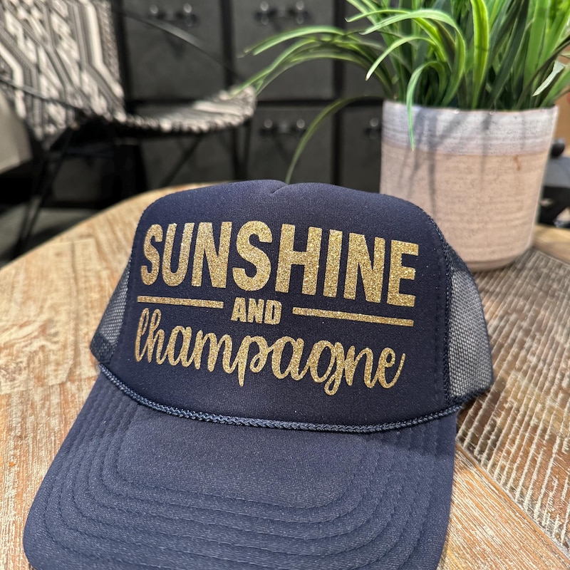 Signature Trucker Hat Neon Blue main image 0