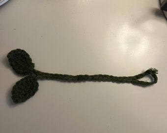 Crochet sprout/leaf