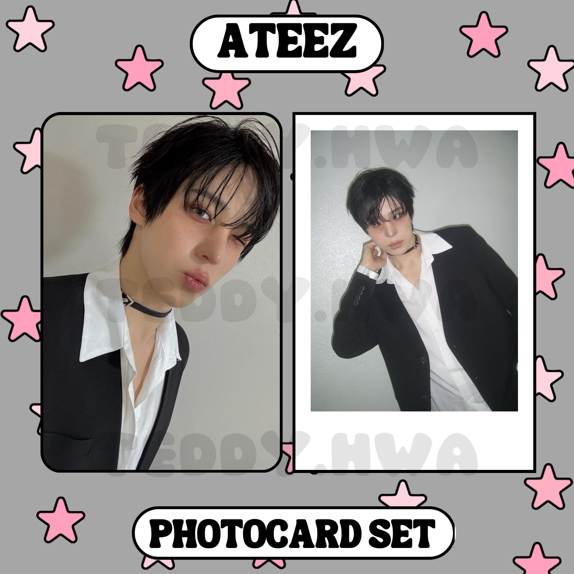 Ateez Polaroid Set - Etsy