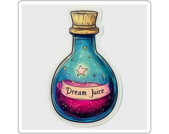 Dream Juice Potion Bottle sticker | Die-Cut Sticker