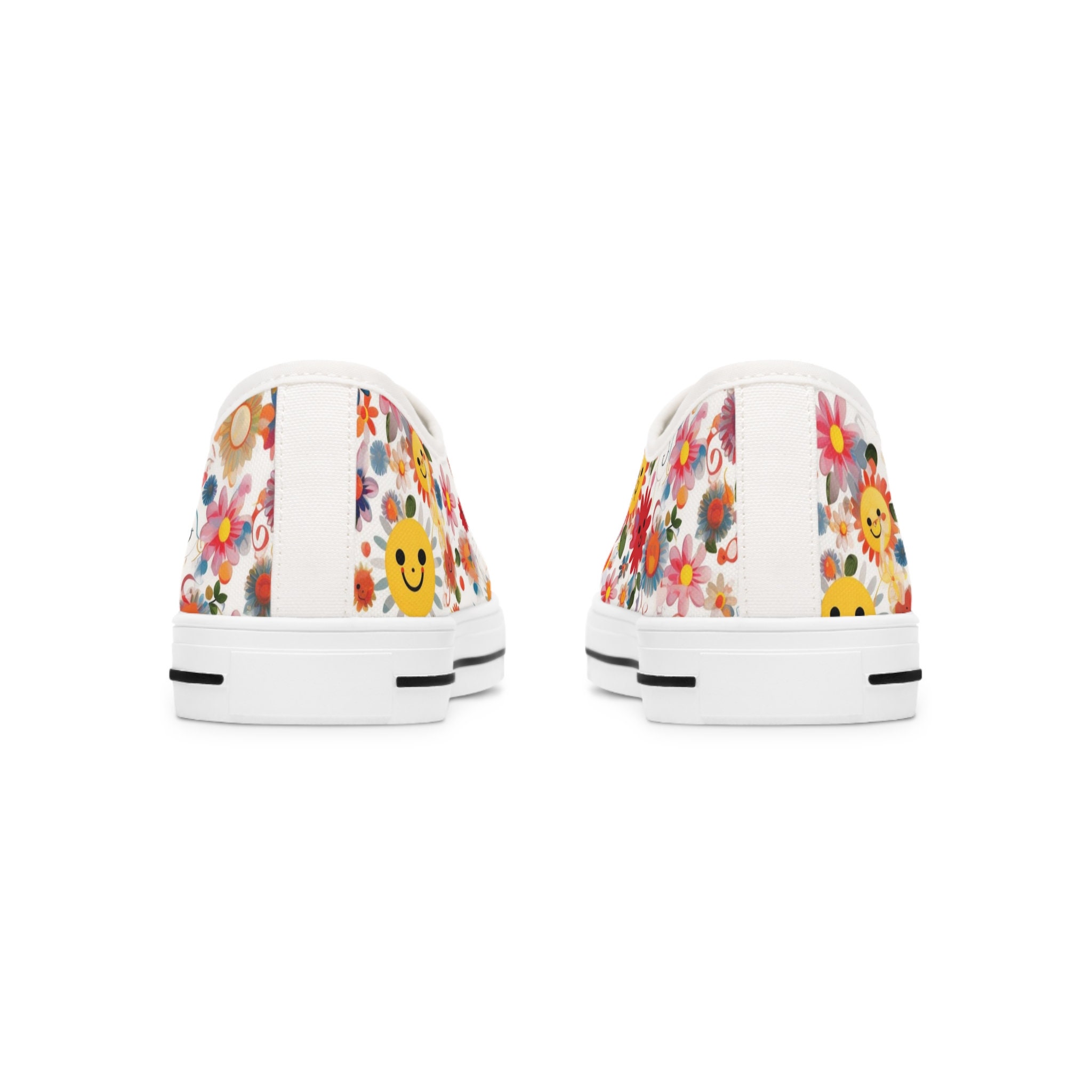 Soft Canvas High Top Smiley Face Sneakers - Blush main image 0