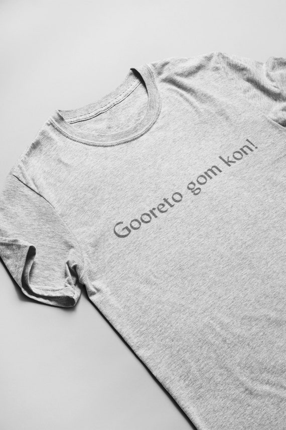 Farsi Persian idiom "Gooreto gom kon!" Go lose your grave (Get the hell out of here) Unisex Softstyle T-Shirt
