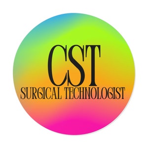 Surgical Technologist Sticker -- Vinyl Waterproof Sticker -- Surg Tech -- Scrub Tech
