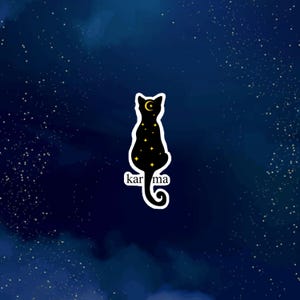 Karma is a Cat -- Sticker // Midnights